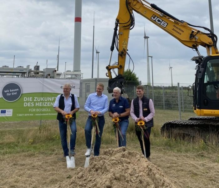 Nachverdichtung des seit 2020 bestehenden Wärmenetzes (Foto: GP JOULE)